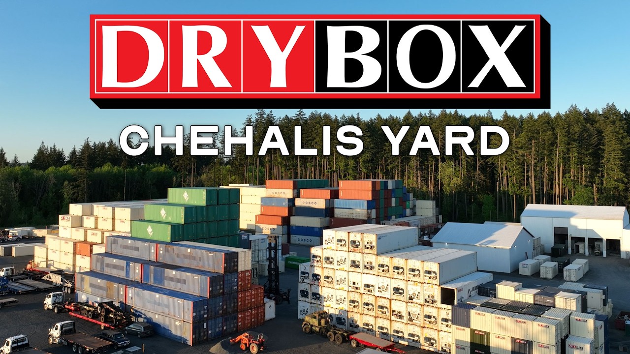 What's it Like in a Container Yard? | Inside Dry Box's Chehalis Yard