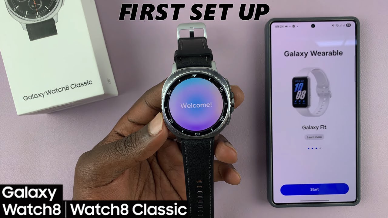 How To Set Up Samsung Galaxy Watch 8 / 8 Classic (Step-By-Step)