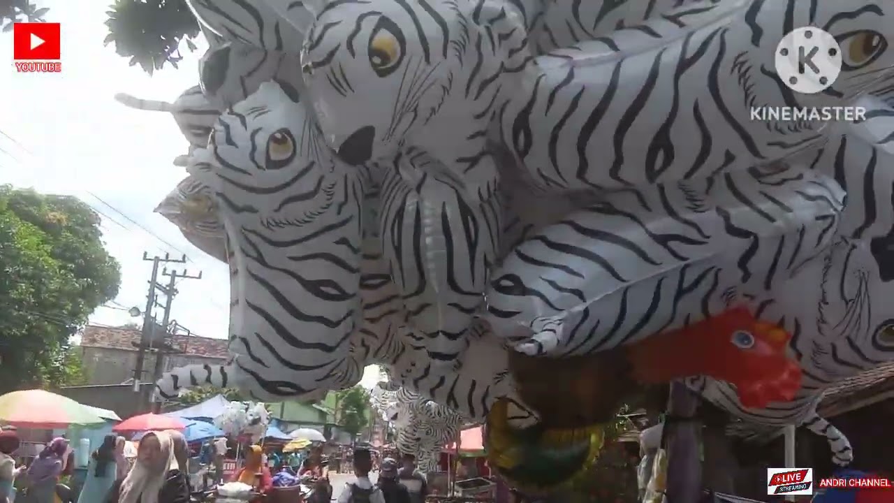 🔴 PATUNG MACAN PUTIH BALONGJERUK KEDIRI HINGGA SUARA KHAS TEROMPET UMKM DI ‼️‼️