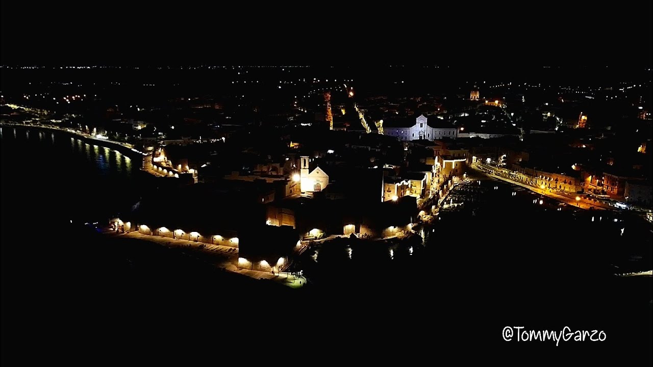 Volo su Giovinazzo con drone dji mini 2 in 4k