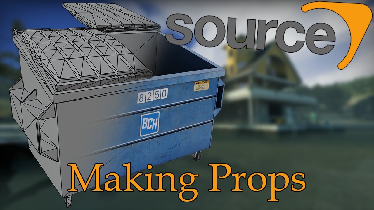 Создание реквизитов для Source Engine
