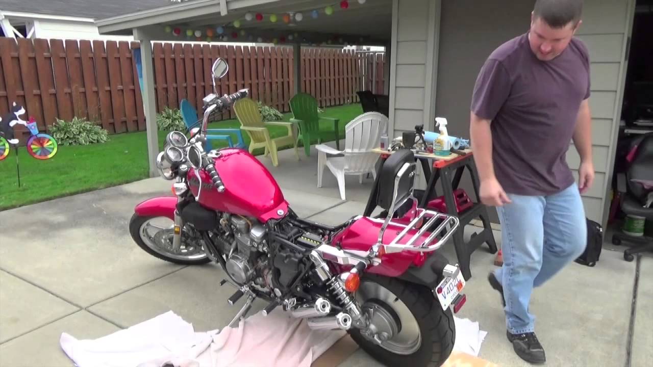1988 Honda VF750c Super Magna Part 10 (Marving Custom Exhaust Final Assembly)