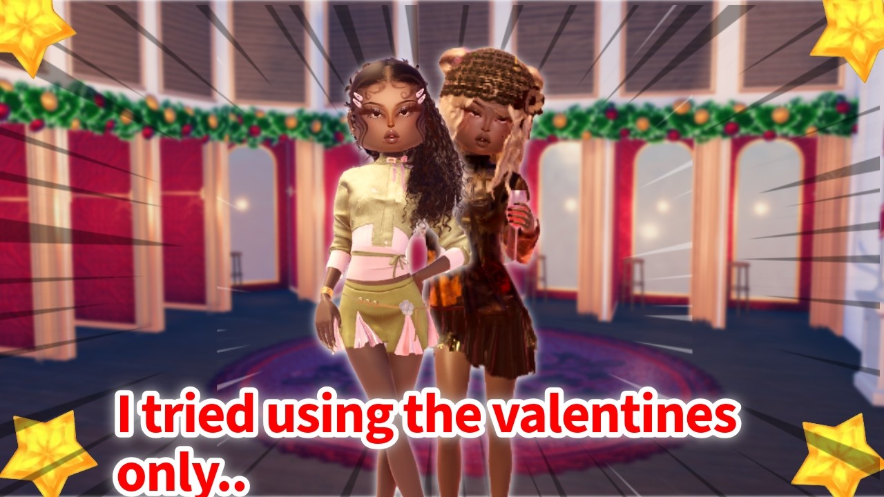 The Valentine’s Update Challenge… In Dress to Impress #dti #dresstoimpress #roblox #robloxdti