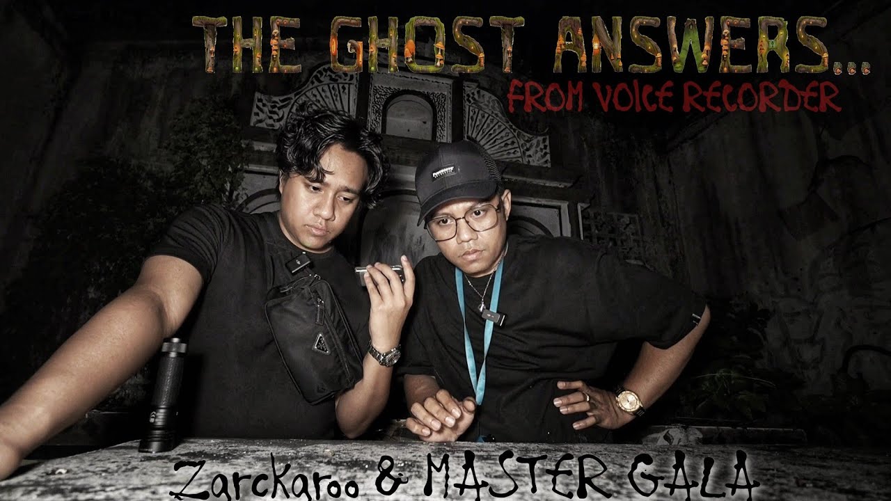 The GHOST Response in Voice RECORDER ( Abandoned Church )