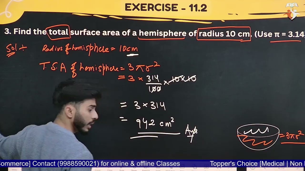 Surface Areas and Volumes Ex 11.2 Question 1–5 | Class 9th Maths | Full Solution