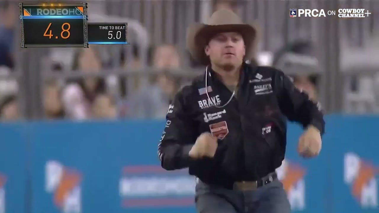 Отборочные соревнования RodeoHouston Steer Wrestling 2022