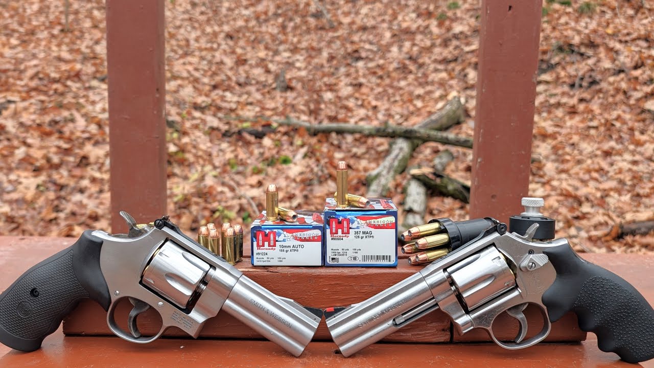 10mm VS .357 Mag in Revolvers - Hornady American Gunner