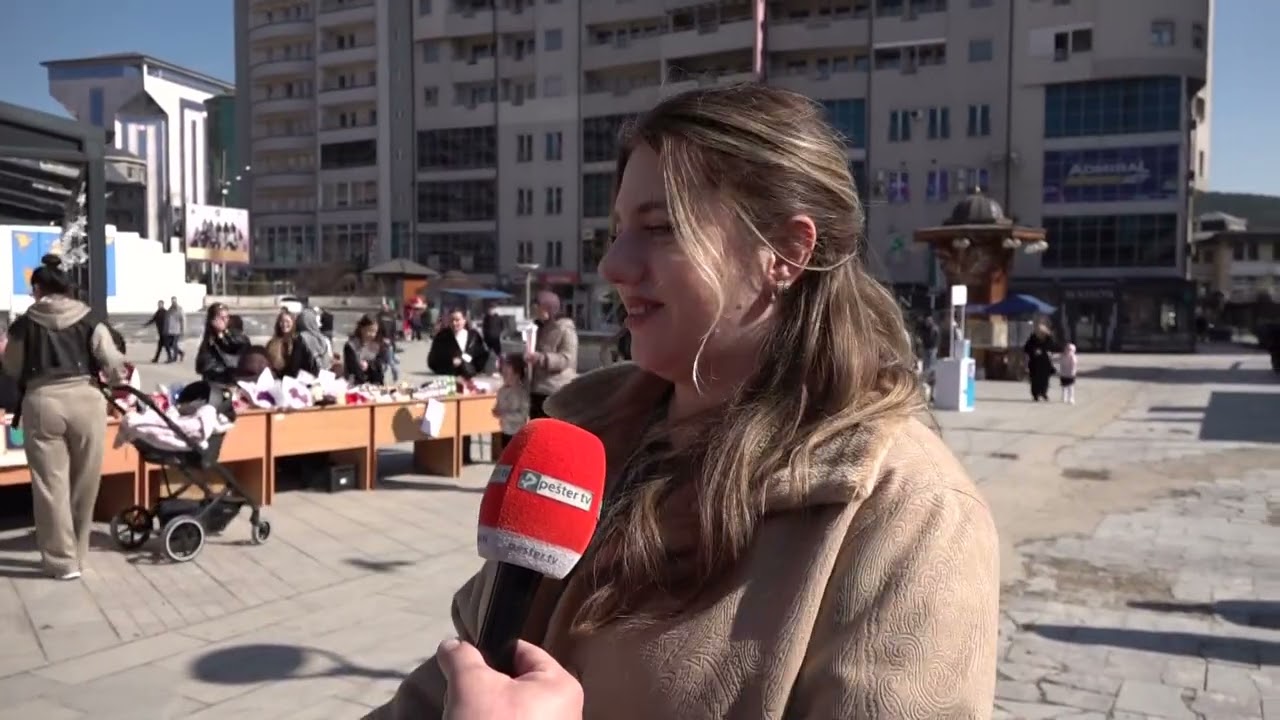 Rukotvorine i domaći proizvodi na štandu preduzetnica u Tutinu