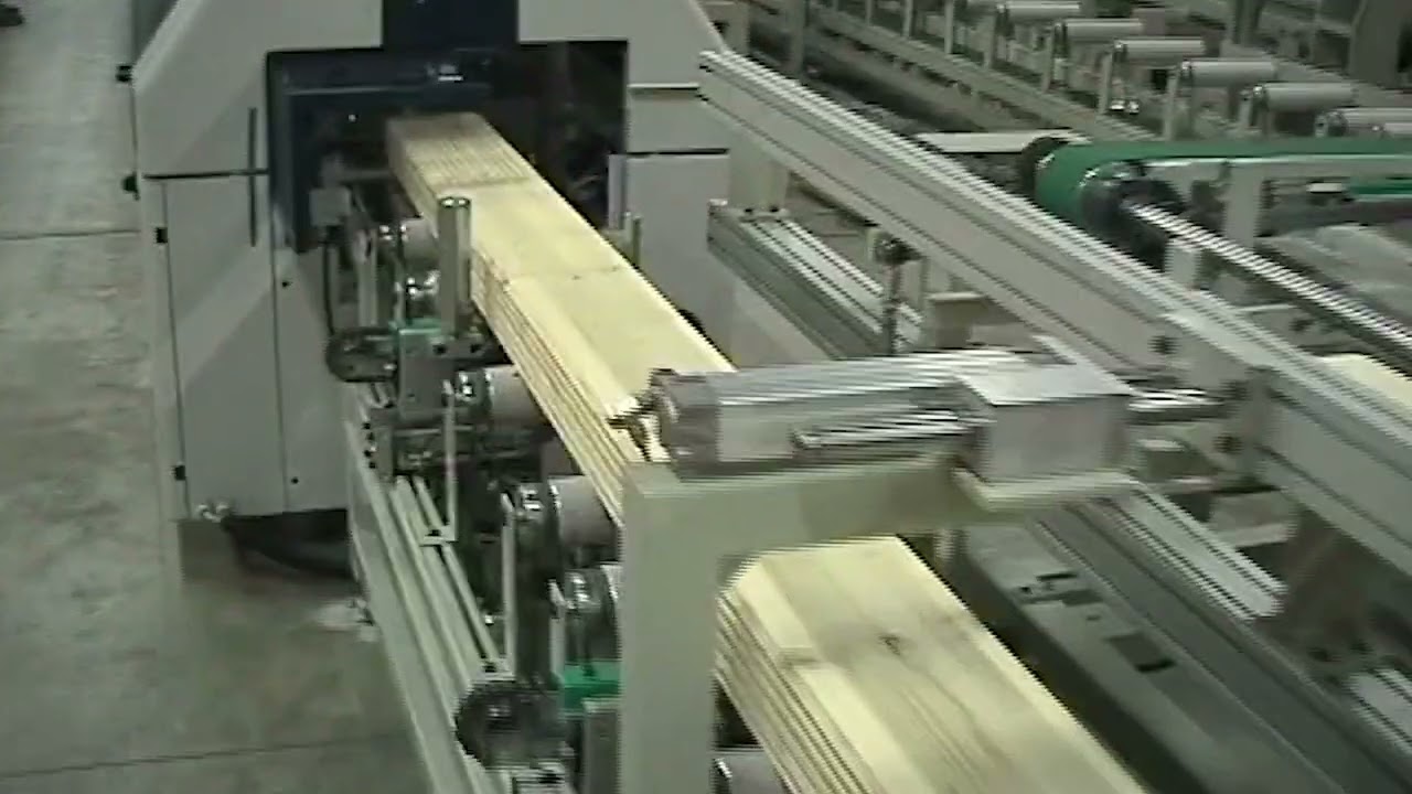 Loading Unlaoding for mitersaw and brushing machine