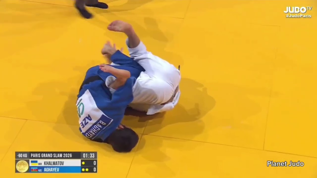 Dilshot KHALMATOV (UKR) 🆚️ Balabay AGHAYEV (AZE) | финал /-60кг | Большой Шлем Париж 2026