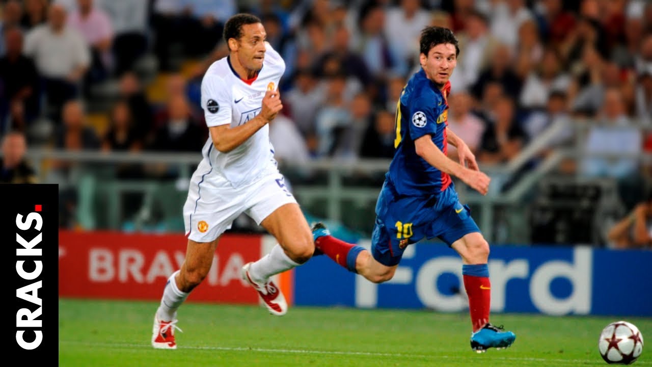 Messi hizo que Ferdinand viviera una de sus noches  m&aacute;s embarazosas