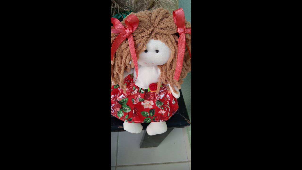 Como fazer uma blusa para boneca de pano, passo a passo blusa de Boneca, tutorial blusa de Boneca