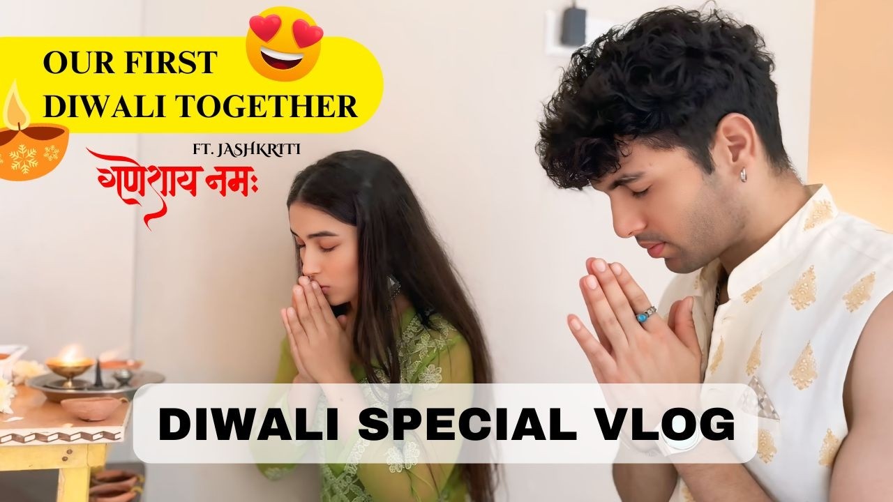 Our First Diwali Celebration Together 😍 🪔