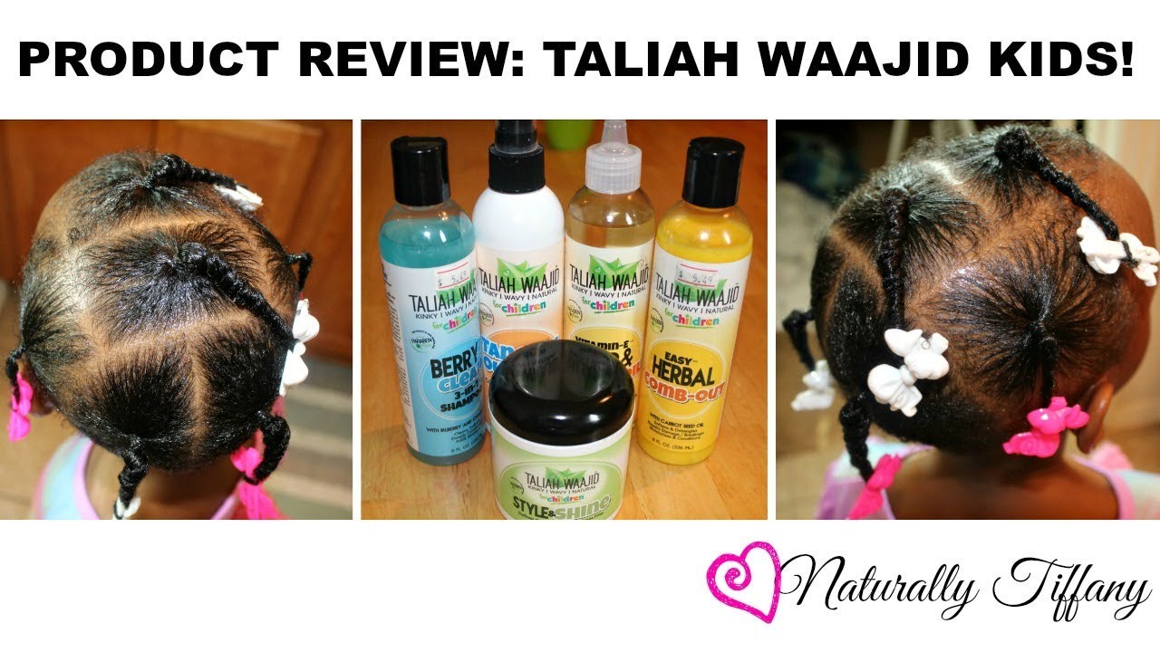 Styling Maiah's TWA | Taliah Waajid Kids (Product Review)