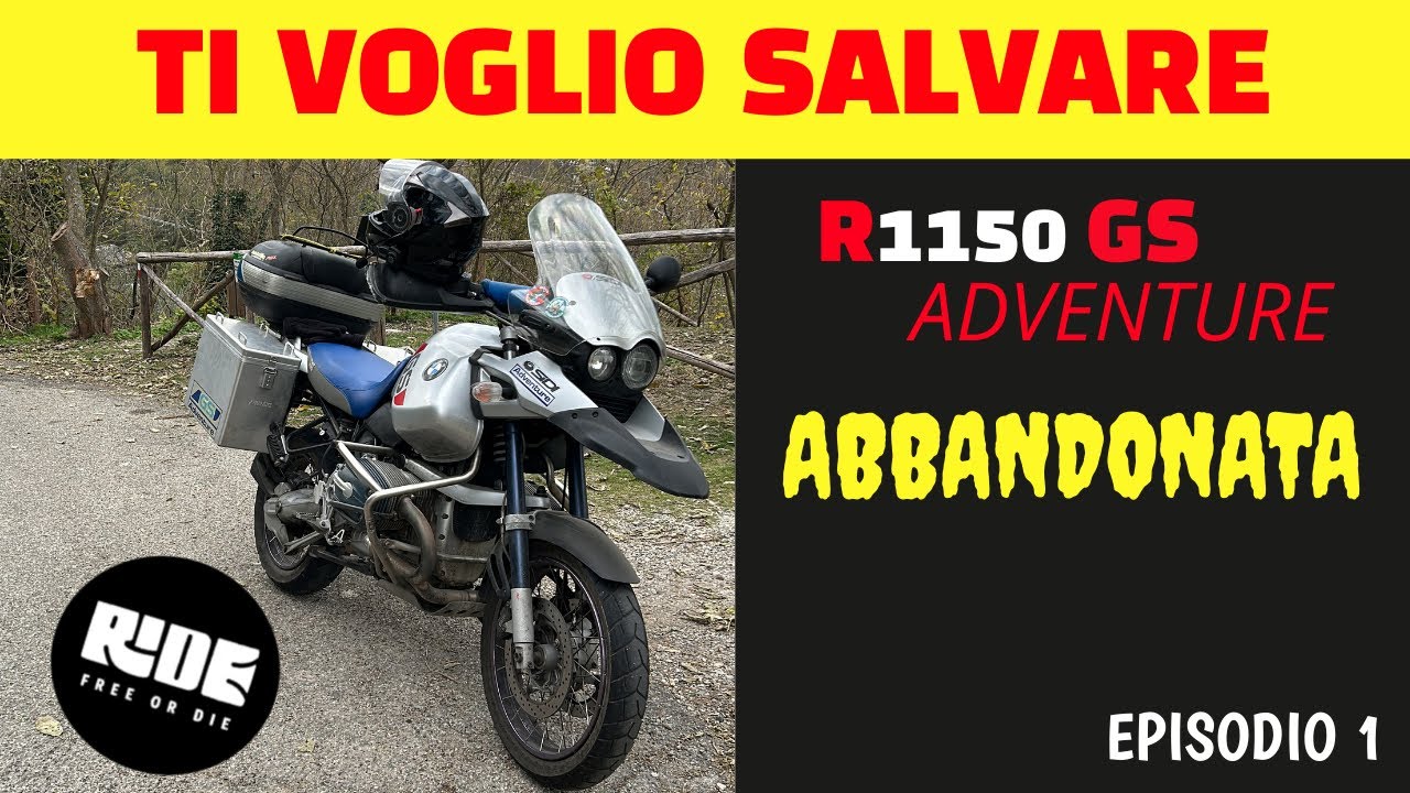 BMW R1150GS Adventure - Salviamo la REGINA delle Adv da una cantina