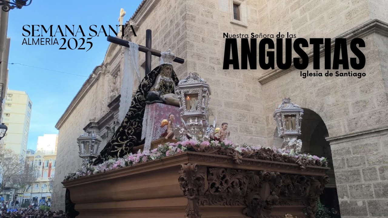 [4K] Ntra. Sra. de las Angustias por la Iglesia de Santiago
