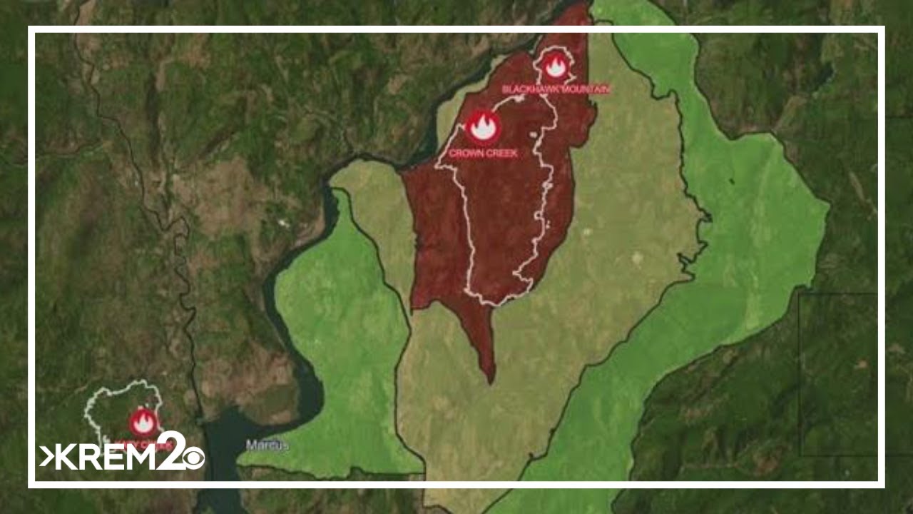 Crown Creek fire now 25% contained