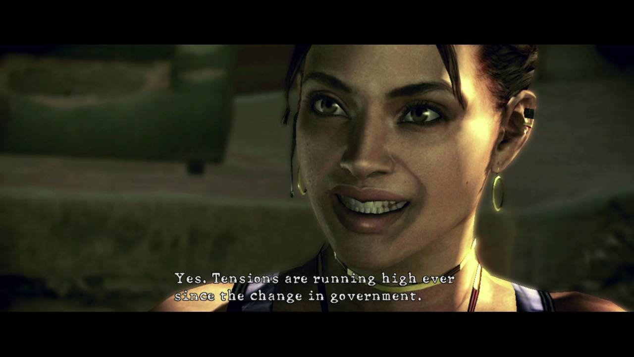 Resident Evil 5 PS4 - Chris Redfield Arrives to Meet Sheva Alomar ''Welcome to Africa'' Cutscene