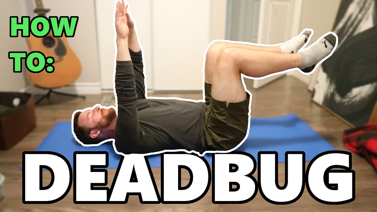 How To Do The Dead Bug Exercise | Core Training For Beginners