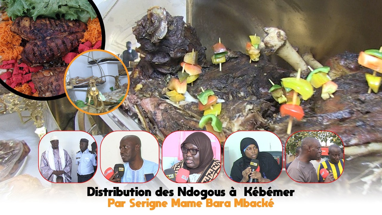 Distribution des Ndogous à  Kébémer - Serigne Mame Bara Mbacké Laylatul Qadr 2026