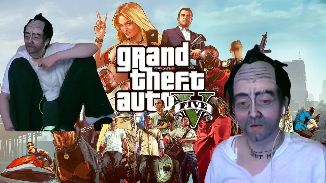 watch me play GTA 5 in trevor cosplay - Part 4