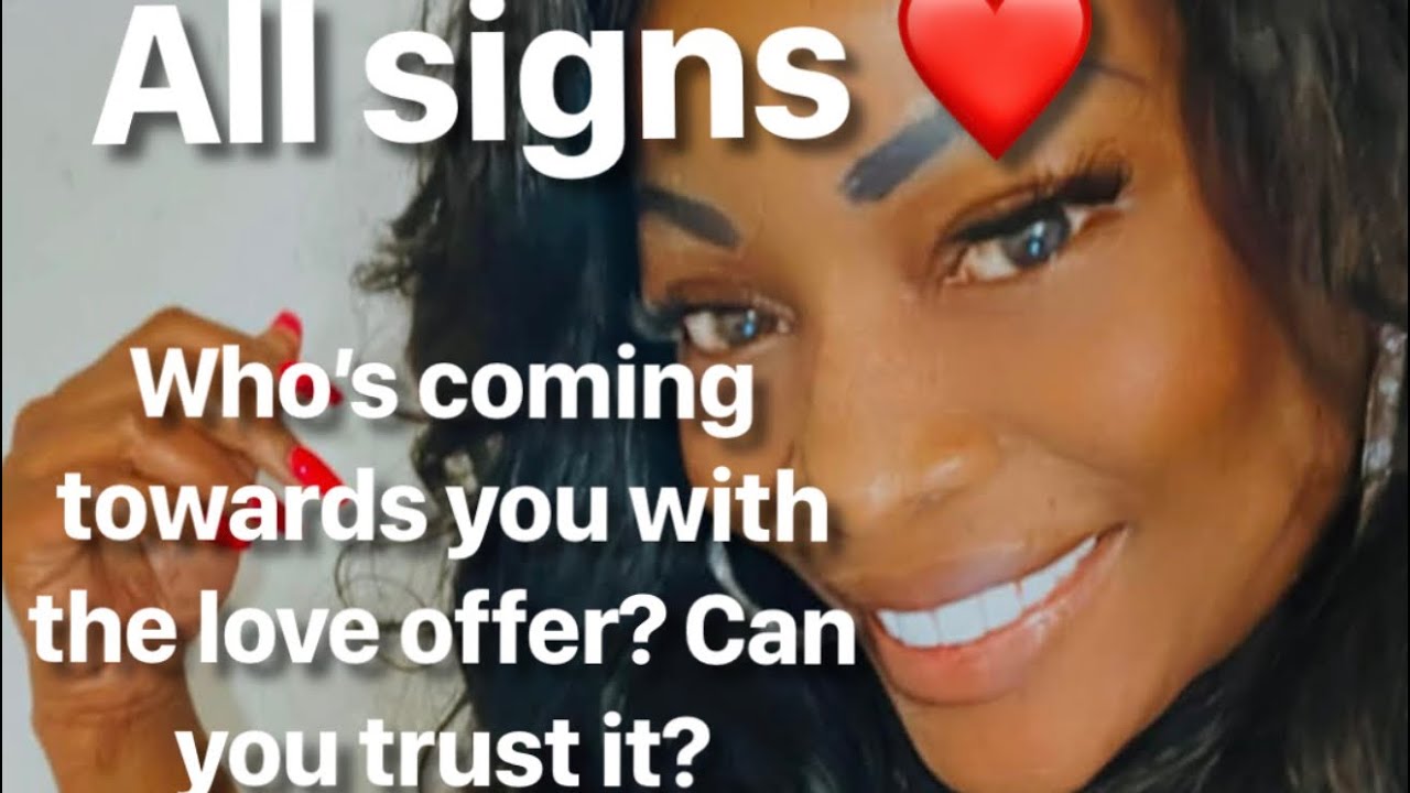 All signs ❤️ WHO’S COMING TOWARDS YOU WITH THE LOVE OFFER? CAN YOU TRUST IT? #LOVERS #TAROT.