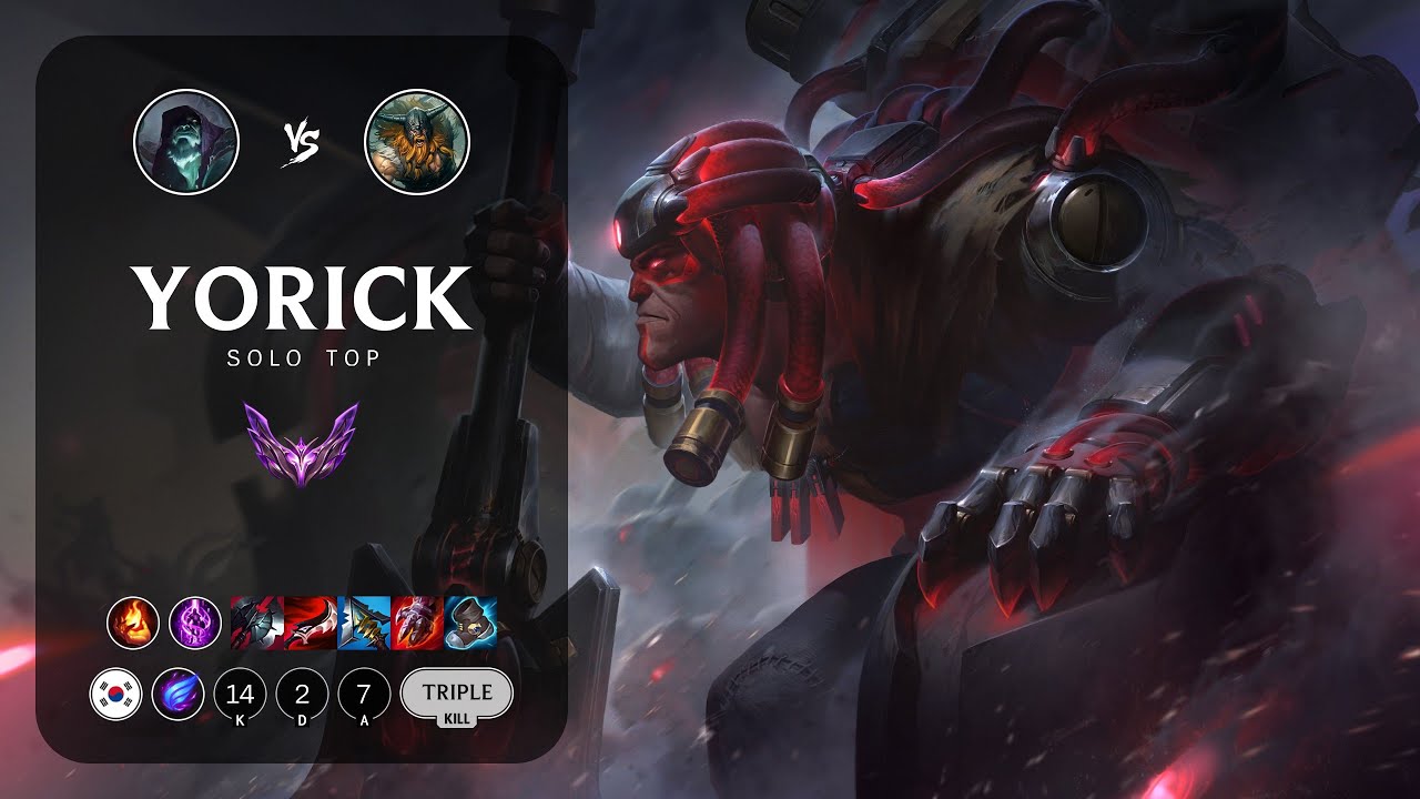 Yorick Top vs Olaf - KR Master Patch 13.13