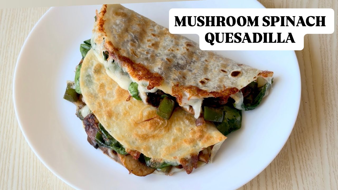Veggie Quesadilla Recipe | Cheesy Vegetable Quesadilla | Mexican Style Tortilla Snack | Easy & Tasty