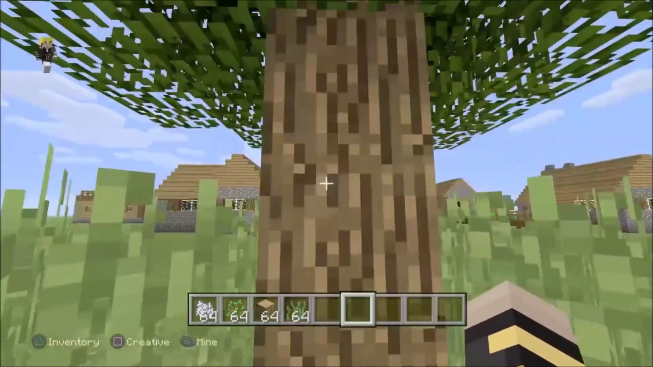 Minecraft - How To Live Inside A Tree (NO COMMAND BLOCKS / MODS) 
