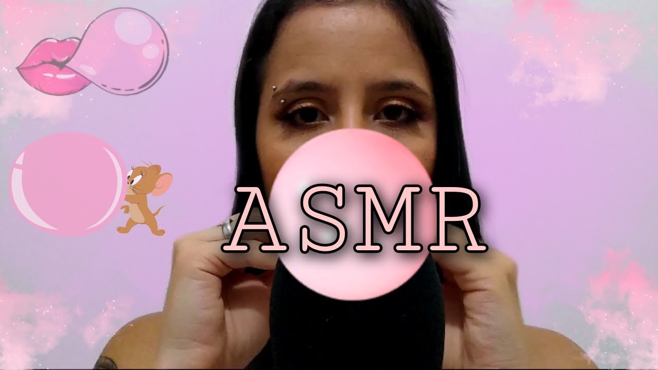 ASMR - Mascando Chiclete | Sons de Boca | Sons molhados | IVI ASMR