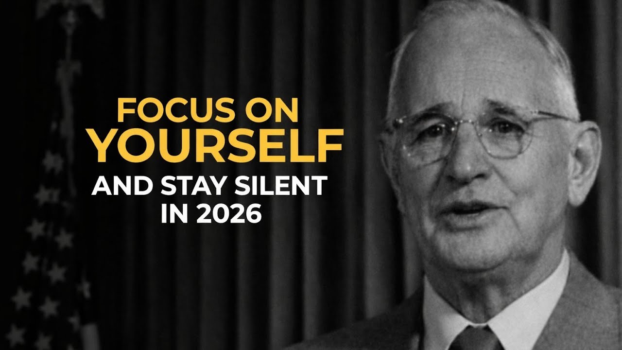 FOCUS ON YOURSELF AND STAY SILENT IN 2026 | Napoleon hill Motivation