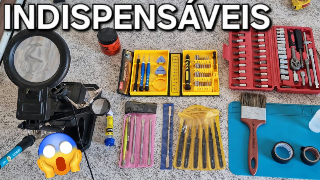 FERRAMENTAS QUE NÃO PODEM FALTAR EM UMA ASSISTÊNCIA PARA INICIAR ✅️