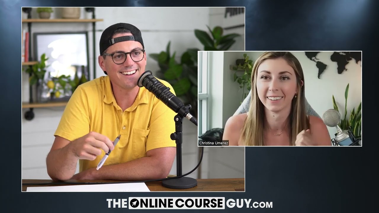 How Christina Umerez went from $0 to $50k in 5 Weeks (The Online Course Show #188)