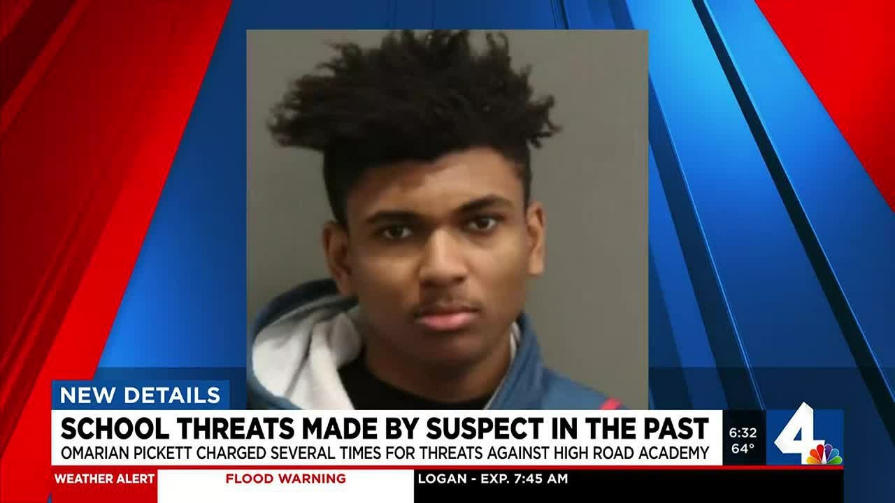Man arrested after making school threat