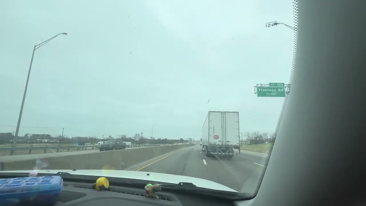 Dallas North Stemmons Freeway Oklahoma City Oklahoma to Dallas Texas 