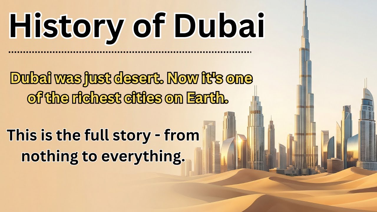 The Full Story of Dubai | Learn English Through Story (Level 3) | Graded Reader | Listening Practice