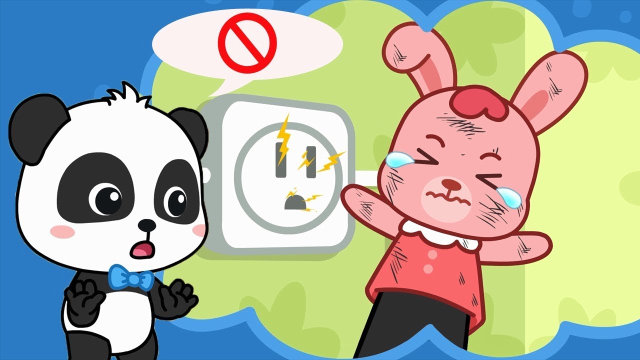 【安全】ビリビリ でんきを触っちゃだめよ！| 子ども向け安全教育 | 赤ちゃんが喜ぶアニメ | 動画 | BabyBus
