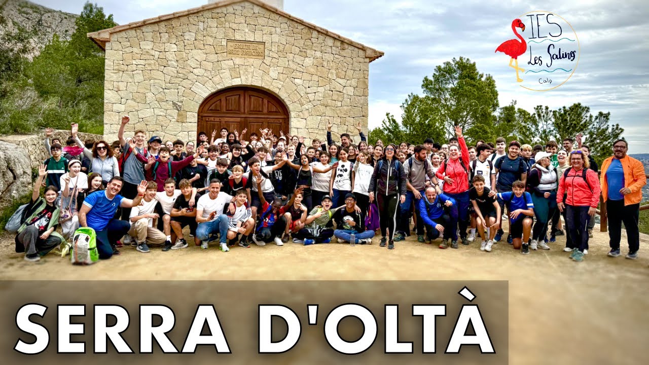 Senderismo por la Sierra de Olt&aacute; | IES Les Salines | Calpe | Alicante