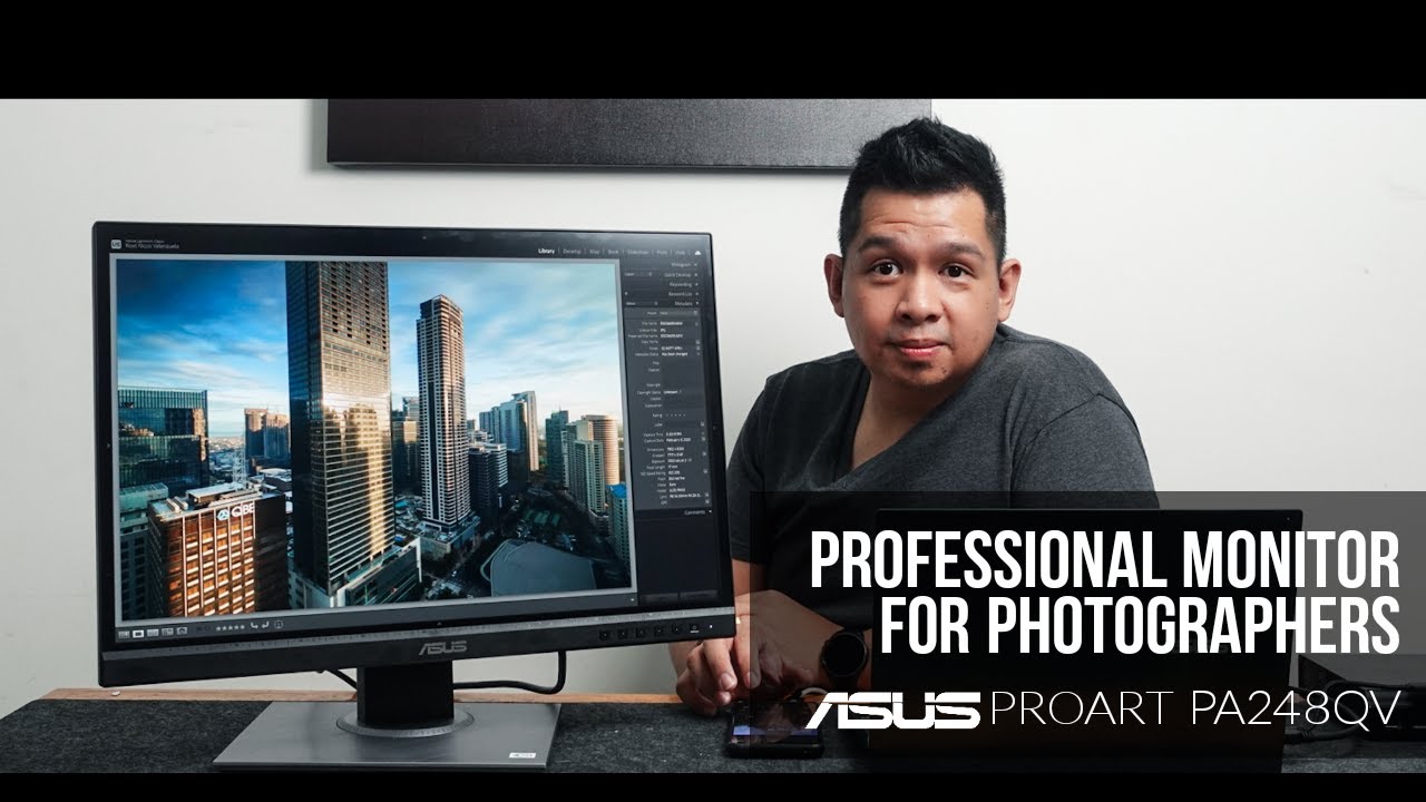 Asus ProArt PA248QV — лучший бюджетный профессиональный монитор для фотографов и видеографов