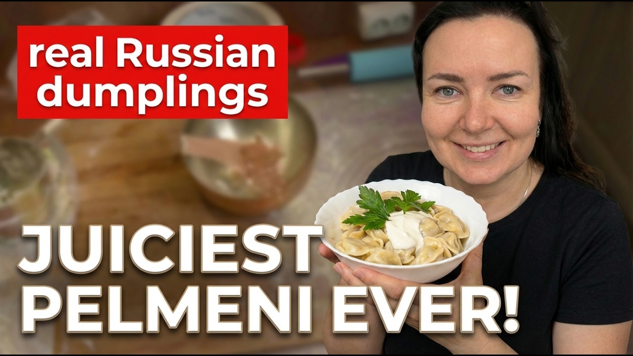 The juiciest homemade dumplings (Siberian dumplings with meat) | Family Recipe 2026