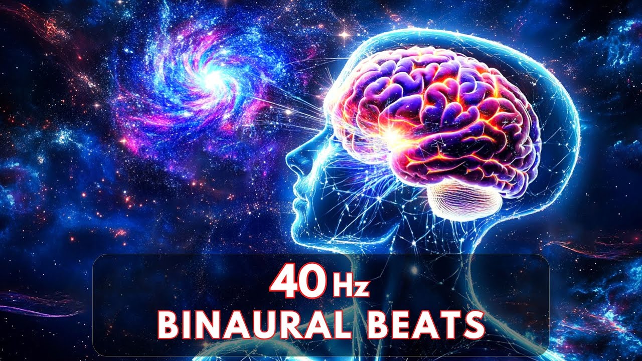 Achieve Peak Focus and Clarity with 40Hz Binaural Beats | Unstoppable Mental Performance for Study