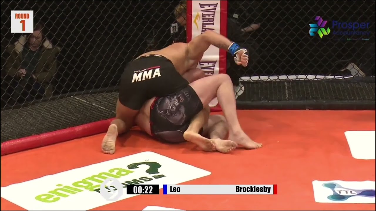 Aron leo vs Jonny Brocklesby #CagedSteel38