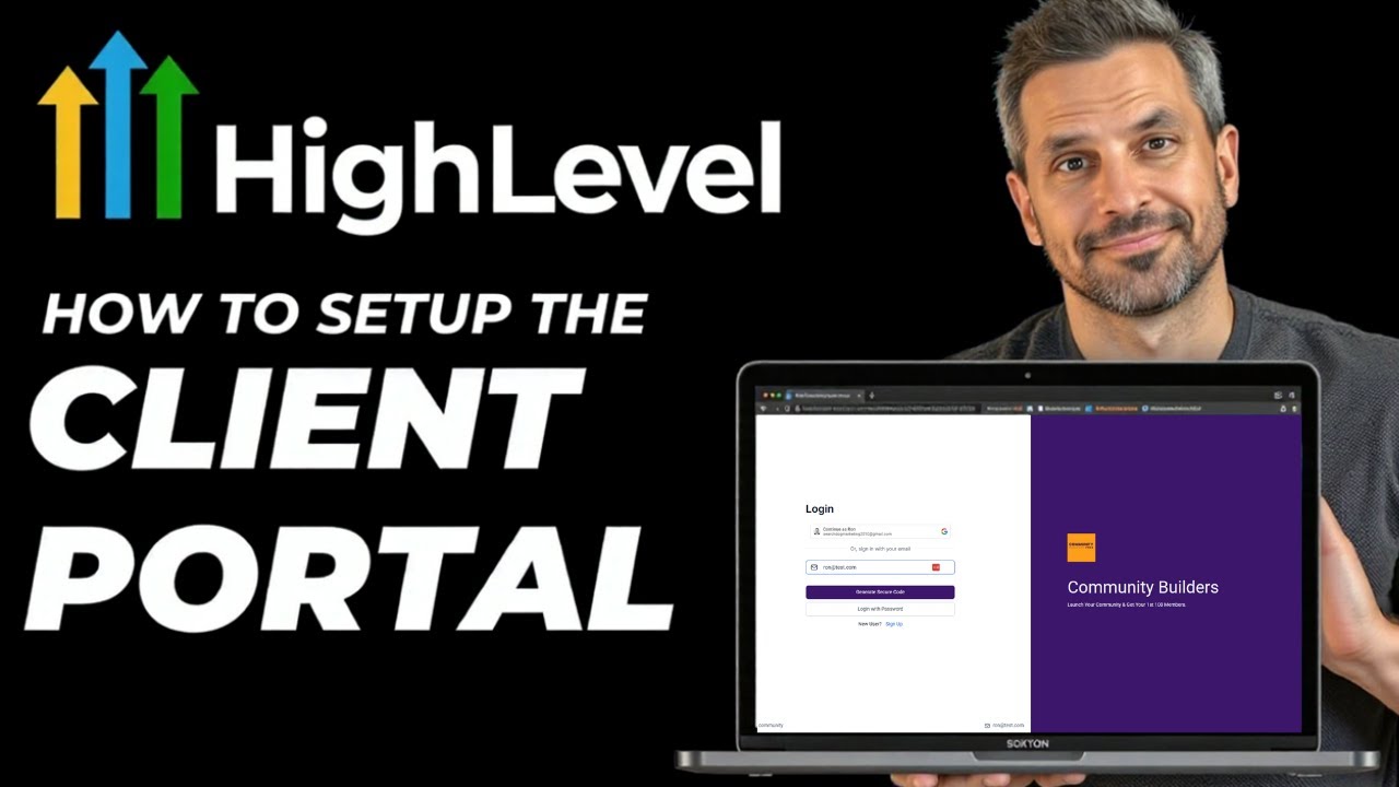 GoHighLevel Client Portal Setup For GHL Communities (2025 Tutorial)