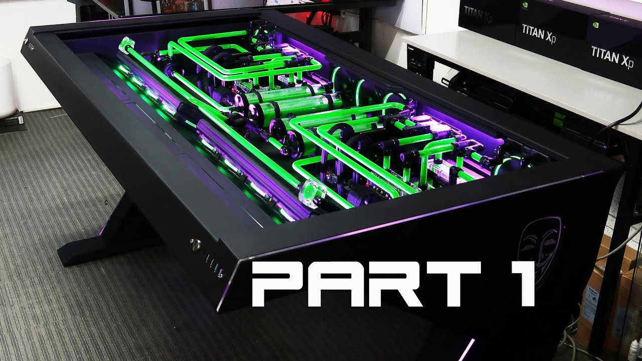 Custom Desk Pc Build #38 
