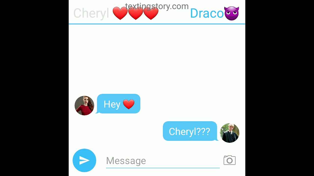 chat tra Cheryl e Draco ep.1 - il ritorno di Cheryl