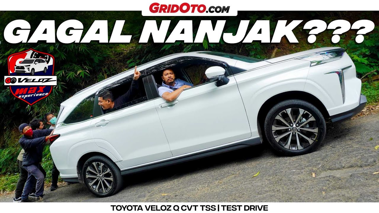 Toyota Veloz 2022 Tes Nanjak EKSTREM dengan BEBAN PENUH | Test Drive | GridOto