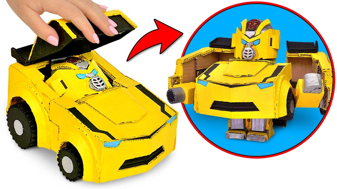 Crea un Transformer di cartone | Bumblebee
