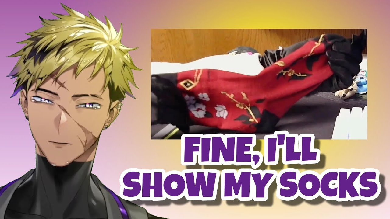 VANTACROW reveals his socks for chat