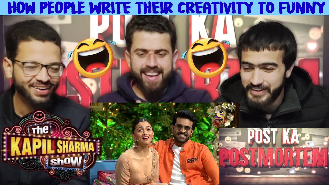 The Kapil Sharma Show Reaction | Post Ka Postmortem | RRR Cast | MZ Reactions