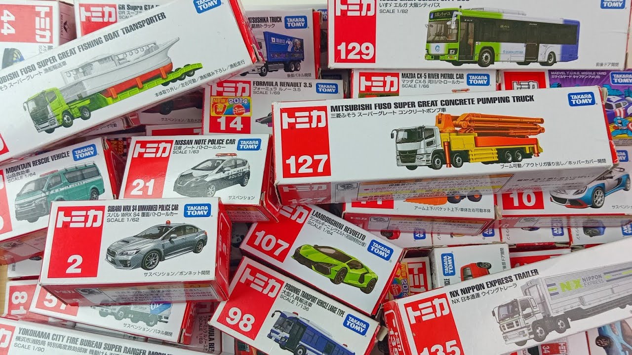 トミカが多すぎて感動…！美しすぎる大量コレクション公開☆